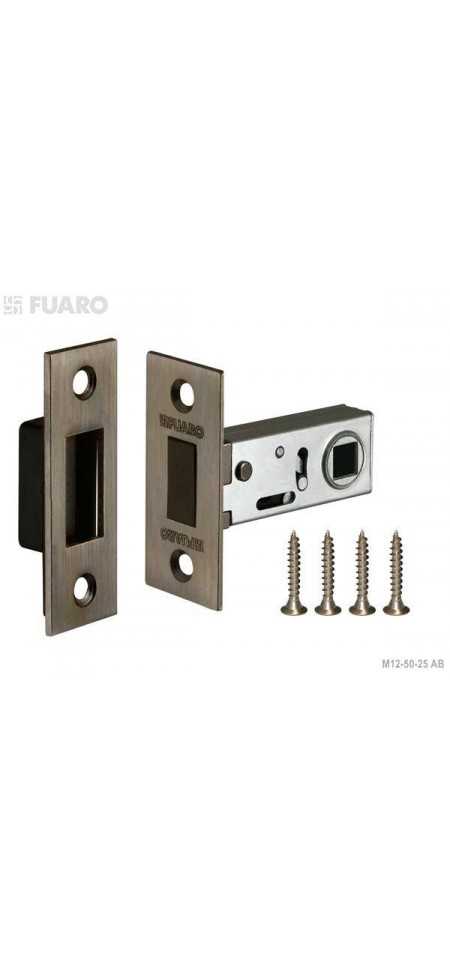 Защелки для легких дверей FUARO M12-50-25